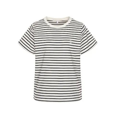 [ 현대백화점 ]올리브데올리브 스트라이프 기본핏 티셔츠 OH4XE143