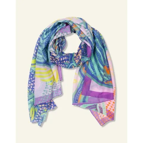 오일릴리 패턴 스카프 OWGSASC002-42