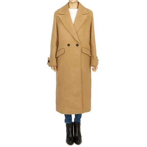 올세인츠 마벨 여성 코트 WO016Z CAMEL BROWN