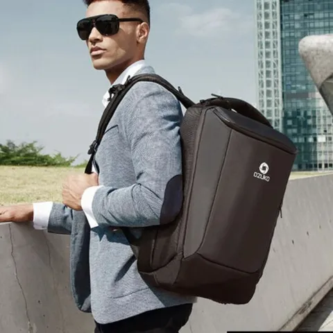 [레네]레네 남자 학생 직장인 노트북 방수 백팩 가방 (L 사이즈)