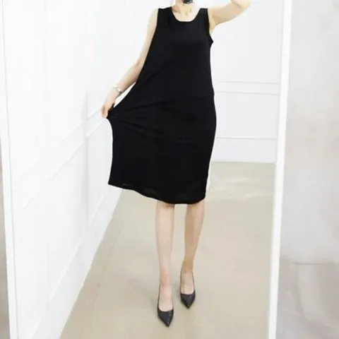 신발 원피스코디 민소매 결혼식 슬림 오피스룩 원피스추천