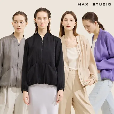 막스스튜디오 텐셀 오간자 점퍼