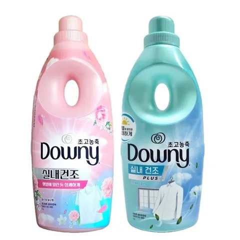 다우니 초고농축 섬유유연제 용기 실내건조 1L 드럼일반겸용