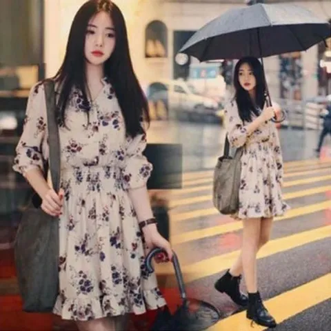 여성치마 여름원피스 데이트룩 스러운 미니 원피스 패