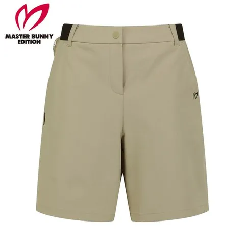 [마스터바니] 여성 사이드 밴딩 하프 팬츠 & 탈착 파우치