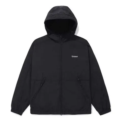 [커버낫] [TAG가 159,000] 컴피 나일론 윈드브레이커 점퍼 블랙