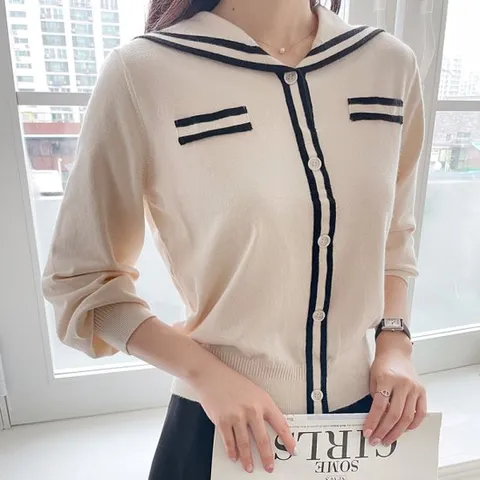 [루시다][루시다] 레이브 세일러 니트