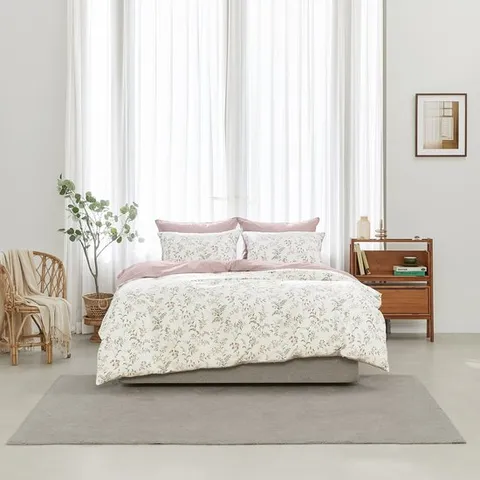 [ 롯데백화점 ][알레르망]가드넛 패딩이불커버, 패드 세트S