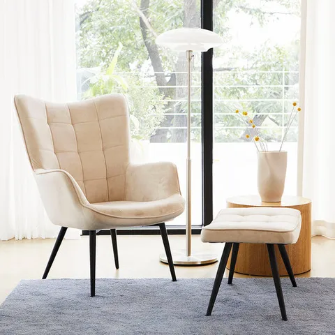 베스트리빙/리퍼/마크 벨벳 1인 릴렉스 포인트 암체어 소파/쇼파/스툴 포함