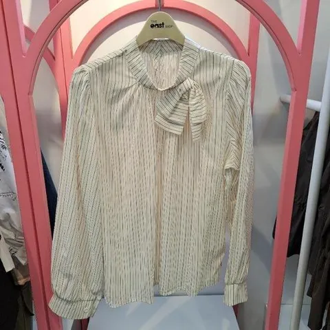 더이스트샵 HC12 차이나카라 블라우스 EX3CBL202