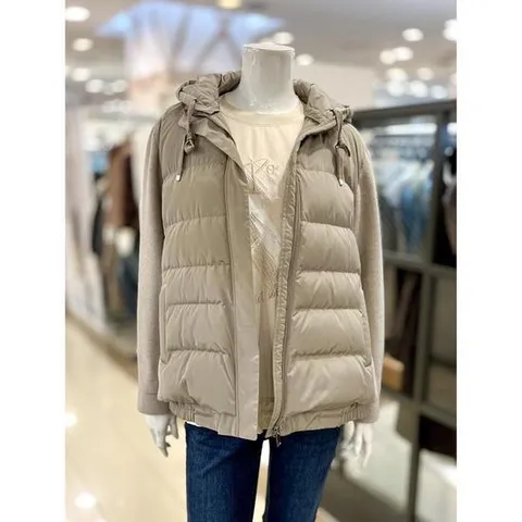 후라밍고 세이브존01 모직 배색 구스다운 점퍼 F30224170