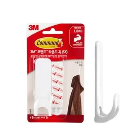 3M 코맨드 라운드훅 17403 대/1개입 (1개)