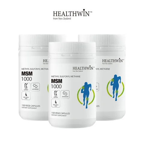 헬스윈 MSM 식이유황 1000mg 150정 X3