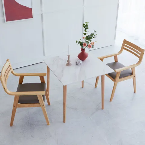 베스트리빙 스칸디 마티나 12T 포세린 세라믹 2인(800) 식탁세트/의자 2개