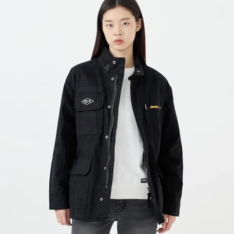 [ 롯데백화점 ][지프] 공용 하프 야상 자켓 점퍼 JN1JPU121