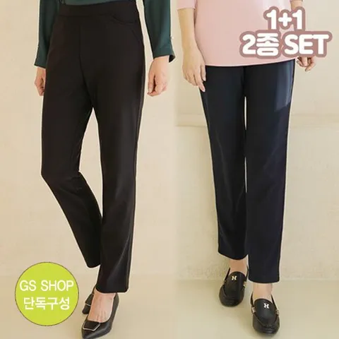 [마담4060] 팬츠저스트슬림 2종세트-ZMPN2402001-