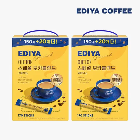 [이디야] 스페셜 모카블렌드 커피믹스 170T*2