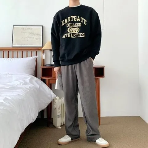 [블로썸스틸] SD-240201M 대학생 직장인 바지 코디