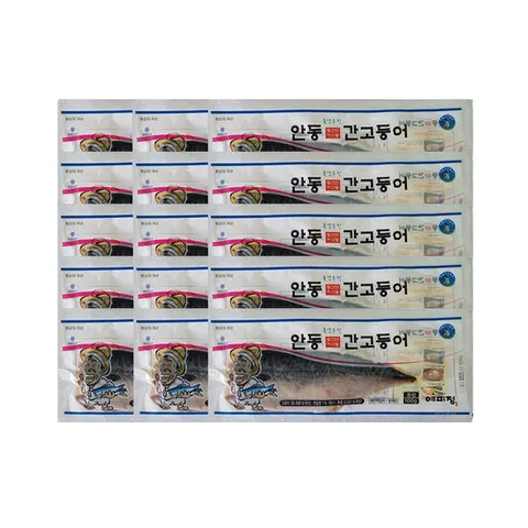 이동삼 안동간고등어 국내산 순살 100g x 15팩