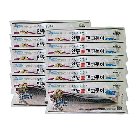 이동삼 안동간고등어 노르웨이산 순살 140g x 10팩