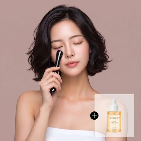 펄케어 고주파 EMS 눈가 마사지기 뷰티 디바이스 피부관리 미용기기 (정가 69,000원)