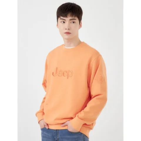 [ 롯데백화점 ][지프] 온톤 로고 자수 맨투맨 티셔츠 JN1TSU811