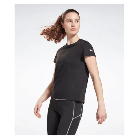 [리복]Reebok 여성 WOR COMM 반팔 티셔츠 - 블랙 / GR9476 RETS2E365BK