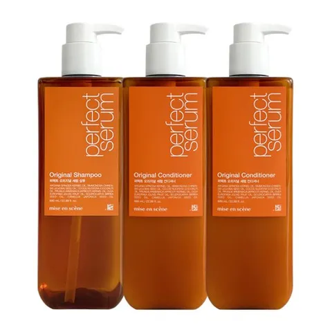 [미쟝센]미쟝센 퍼펙트 오리지널 세럼 샴푸컨디셔너 680ml x2