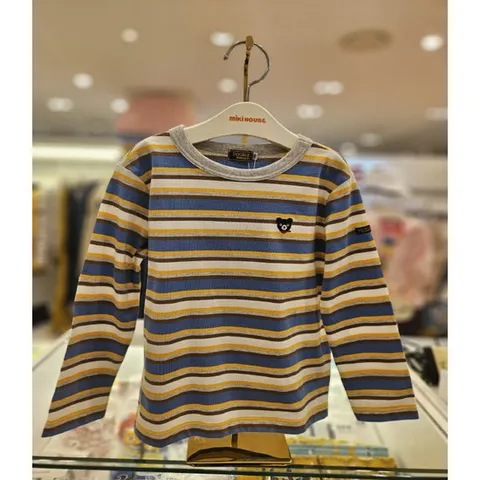 [ 현대백화점 ][미키하우스10] DB 멀티 스트라이프 티셔츠 16N305202-15