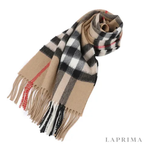 라프리마 버버리 자이언트 체크 머플러 8076576