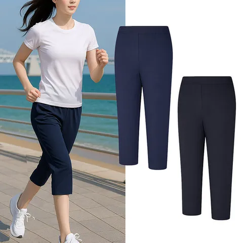 콜핑 하이쿨 밴딩 경량 흡습속건 여성 여름 등산 7부바지