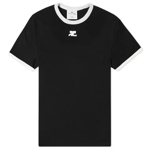 꾸레쥬 반팔티 PERJTS017JS0070 9901 블랙