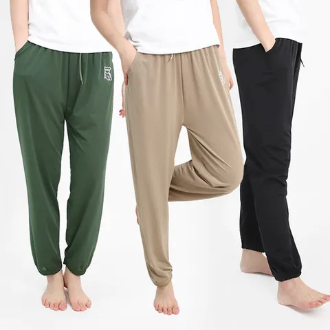 CF 냉감 곰 자수 추리닝 바지 여성용