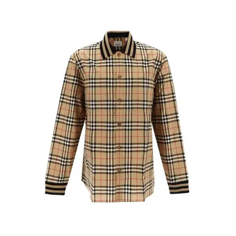 버버리 빈티지 체크 셔츠 아카이브베이지 남성 8050131 A7028