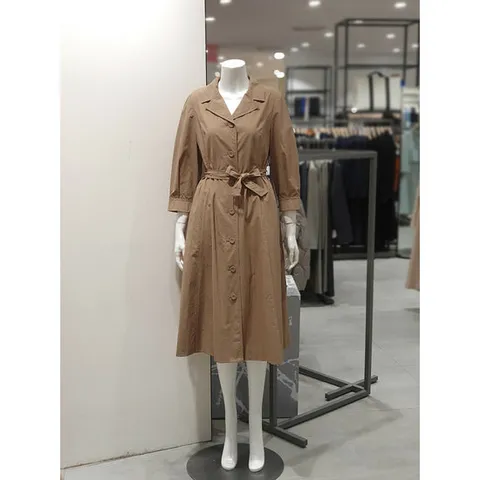 [KL][KL] 칼라넥 셔츠 원피스 KGOPOD9200 (P003127372)