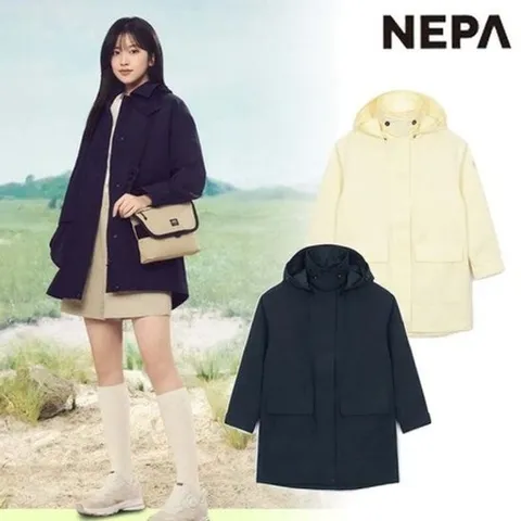 [ 현대백화점 ][네파][방수자켓 바람막이]안유진자켓(7K20562)_여성 안유진 듀라이크 웨더코트 방수자켓