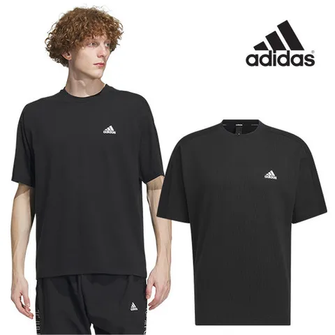 [정가 49,000][S,M,L,XL,2XL] 아디다스 워드 컬러블럭 반팔티셔츠-IM8770