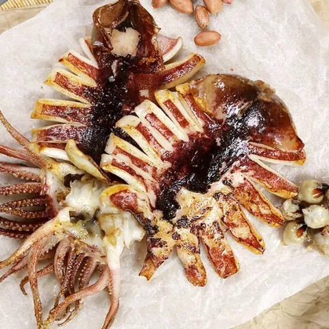 구룡포 해풍건조 촉촉한 반건조오징어 5미(대/550~600g내외)