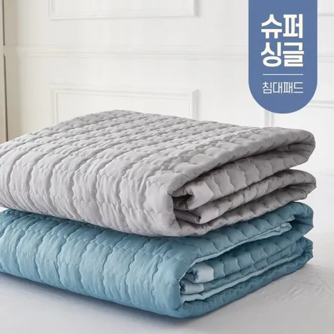 시원한 여름 풍기인견 패드 침대 매트 누빔 카페트 슈퍼싱글 SS