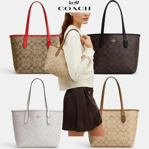 코치 COACH CN733 cpb 여자 가방 Mini City 숄더 토트백