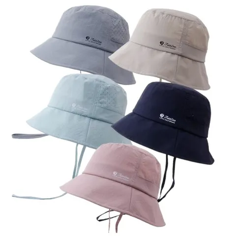 경량 필드라인 끈 벙거지 가볍고 시원한 여름 버킷햇 단체 골프 모자/BR-B41004/CL-B153