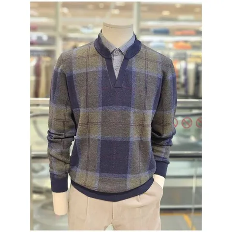 [ 롯데백화점 ][닥스(셔츠)][25신상품]닥스 모100 레이어드 니트DLW1SWRL110N1(사 은품/선물포장)