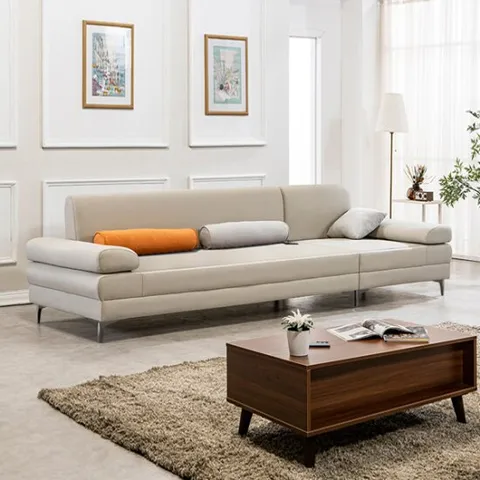 현대의료기 모짜르트SF 온열 4인소파 카우치 컴포트 황토숯볼 흙소파