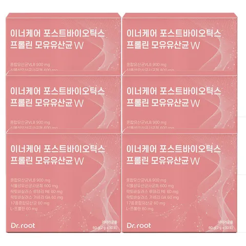 이너케어 포스트바이오틱스 VL8 여성 질 유래 유산균 30포 6박스