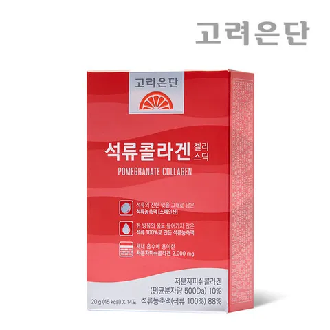 고려은단 석류콜라겐 젤리스틱 저분자피쉬콜라겐 14포 X 1개