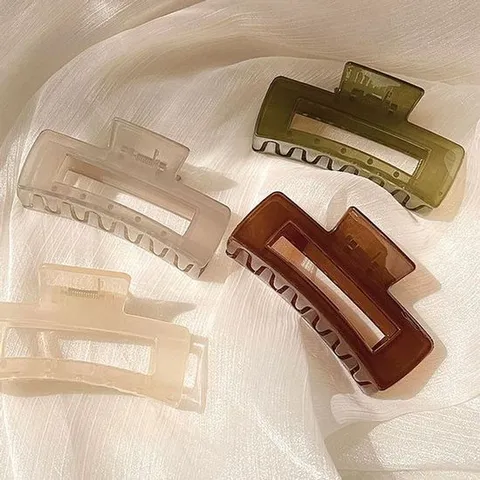 HOTBBA / 4가지 색상 스퀘어 집게핀 URD056