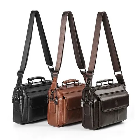 남성크로스백 YB89 가파치 가죽 크로스백 남성 출퇴근 서류 데일