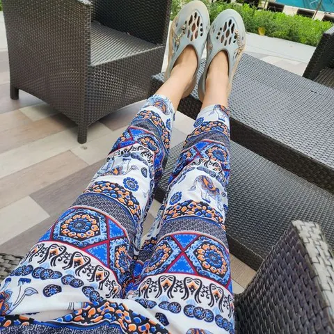 태국 코끼리 바지 캠핑룩 여행용