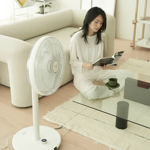 한일아기바람선풍기 무소음 BLDC선풍기 스탠드형 유선 초미풍선