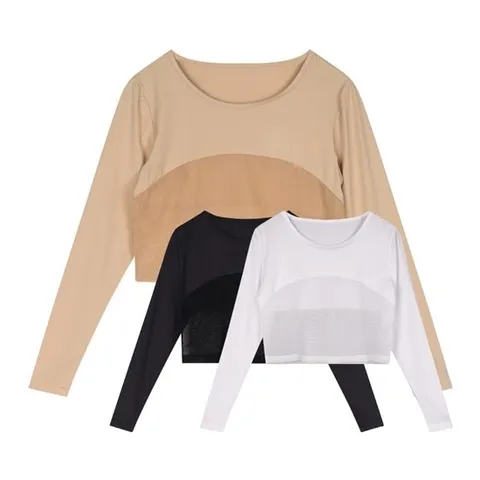 여성 메쉬 블럭 볼레로 냉감 쿨 이너웨어 MS4MWB2401